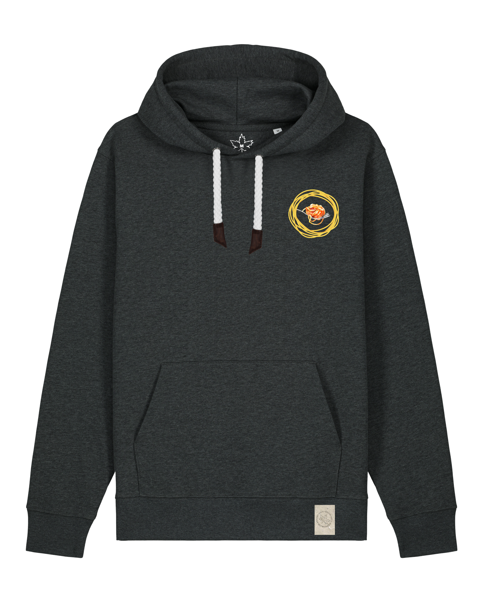 bio-unisex-medium fit-hoodie-spaghetti (backrpint)-stsu177-elephant-weiße kordel-front