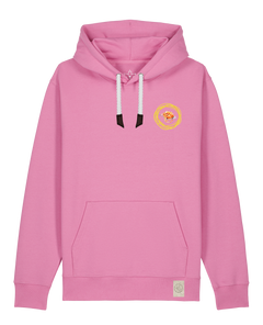 bio-unisex-medium fit-hoodie-spaghetti (backrpint)-stsu177-kaugummi-weiße kordel-front