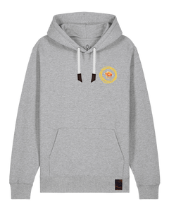 bio-unisex-medium fit-hoodie-spaghetti (backrpint)-stsu177-mausgrau-weiße kordel-front