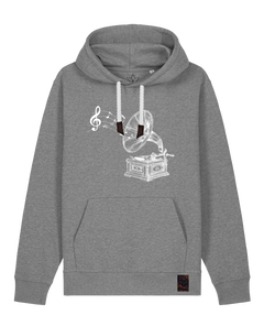 bio-unisex-medium fit-hoodie-stay tuned-stsu177-opossum-weiße kordel-front
