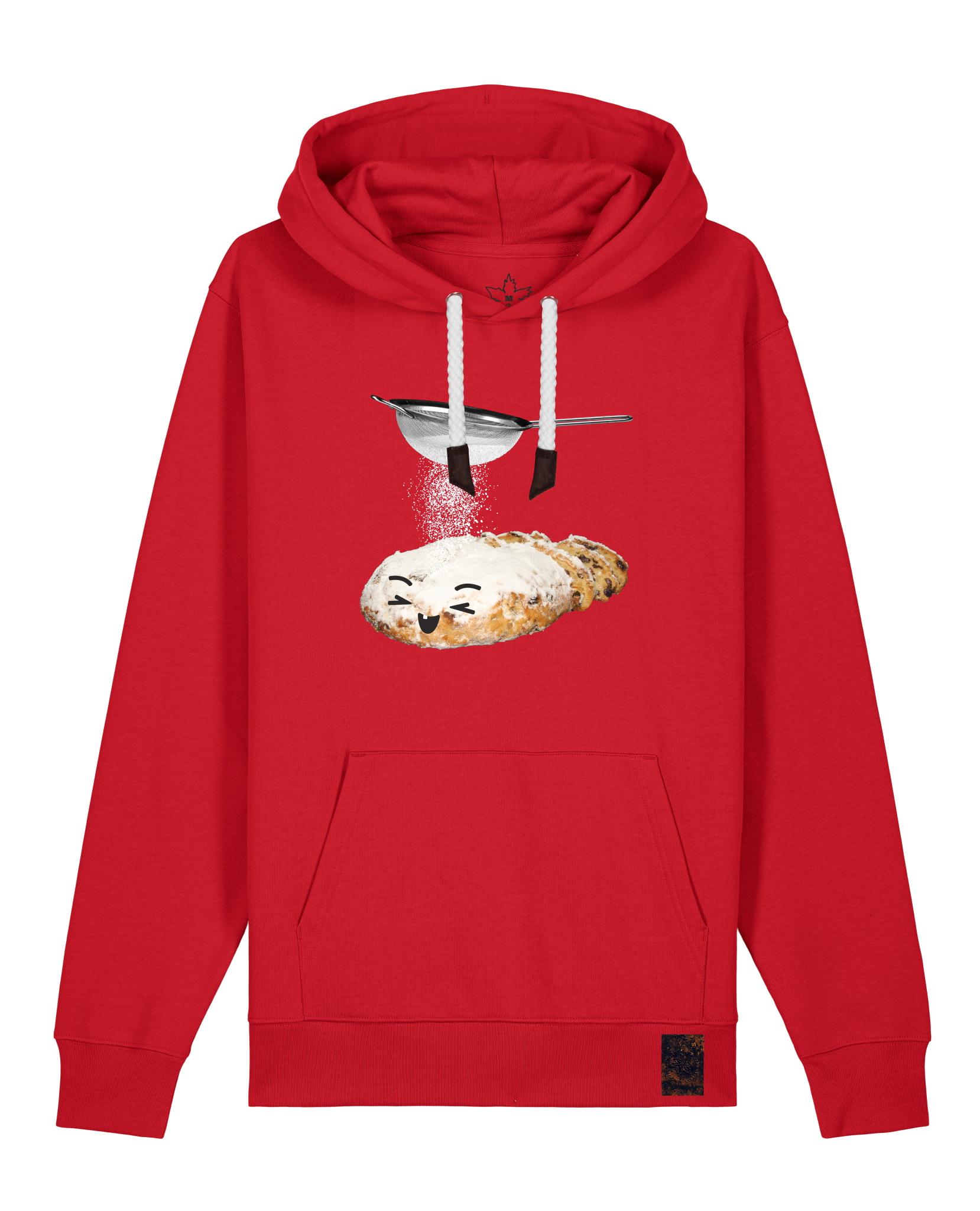 bio-unisex-medium fit-hoodie-stollen-stsu177-erdbeere-weiße kordel-front