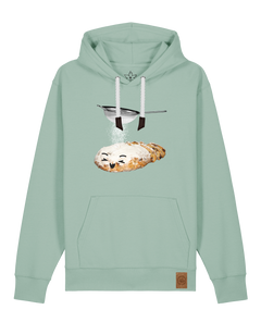 bio-unisex-medium fit-hoodie-stollen-stsu177-eukalyptus-weiße kordel-front