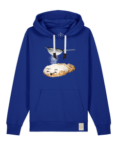 bio-unisex-medium fit-hoodie-stollen-stsu177-kornblume-weiße kordel-front