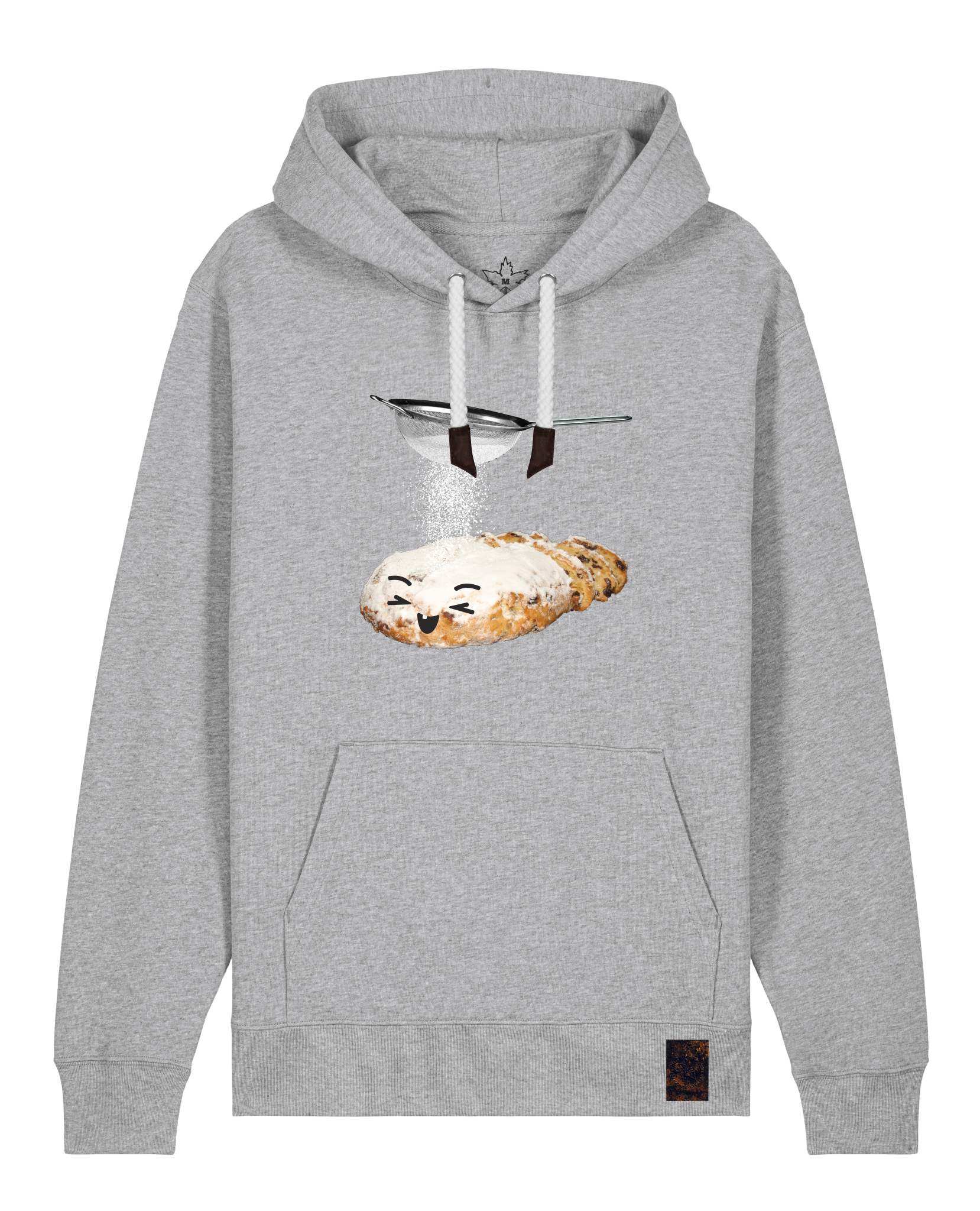 bio-unisex-medium fit-hoodie-stollen-stsu177-mausgrau-weiße kordel-front