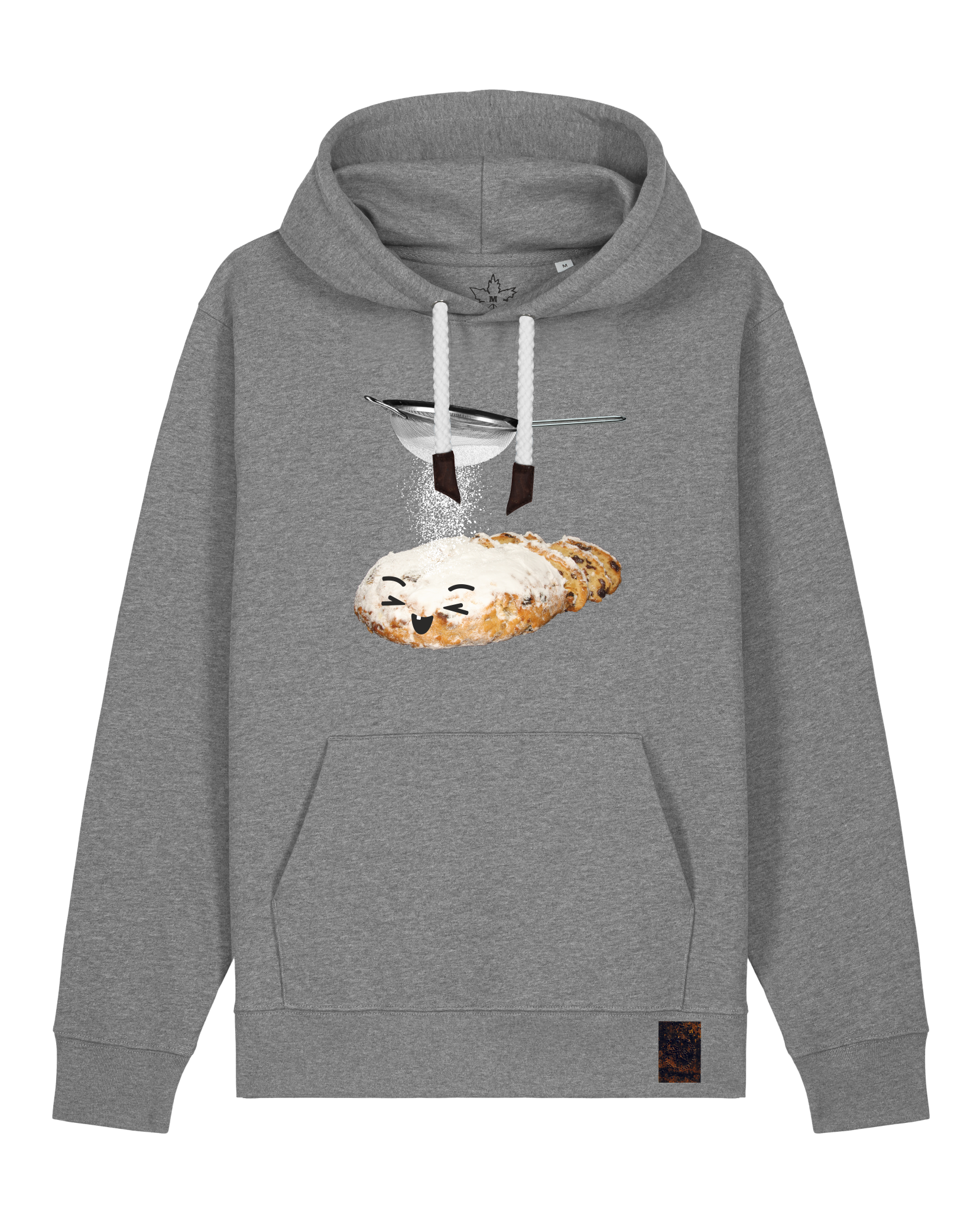 bio-unisex-medium fit-hoodie-stollen-stsu177-opossum-weiße kordel-front