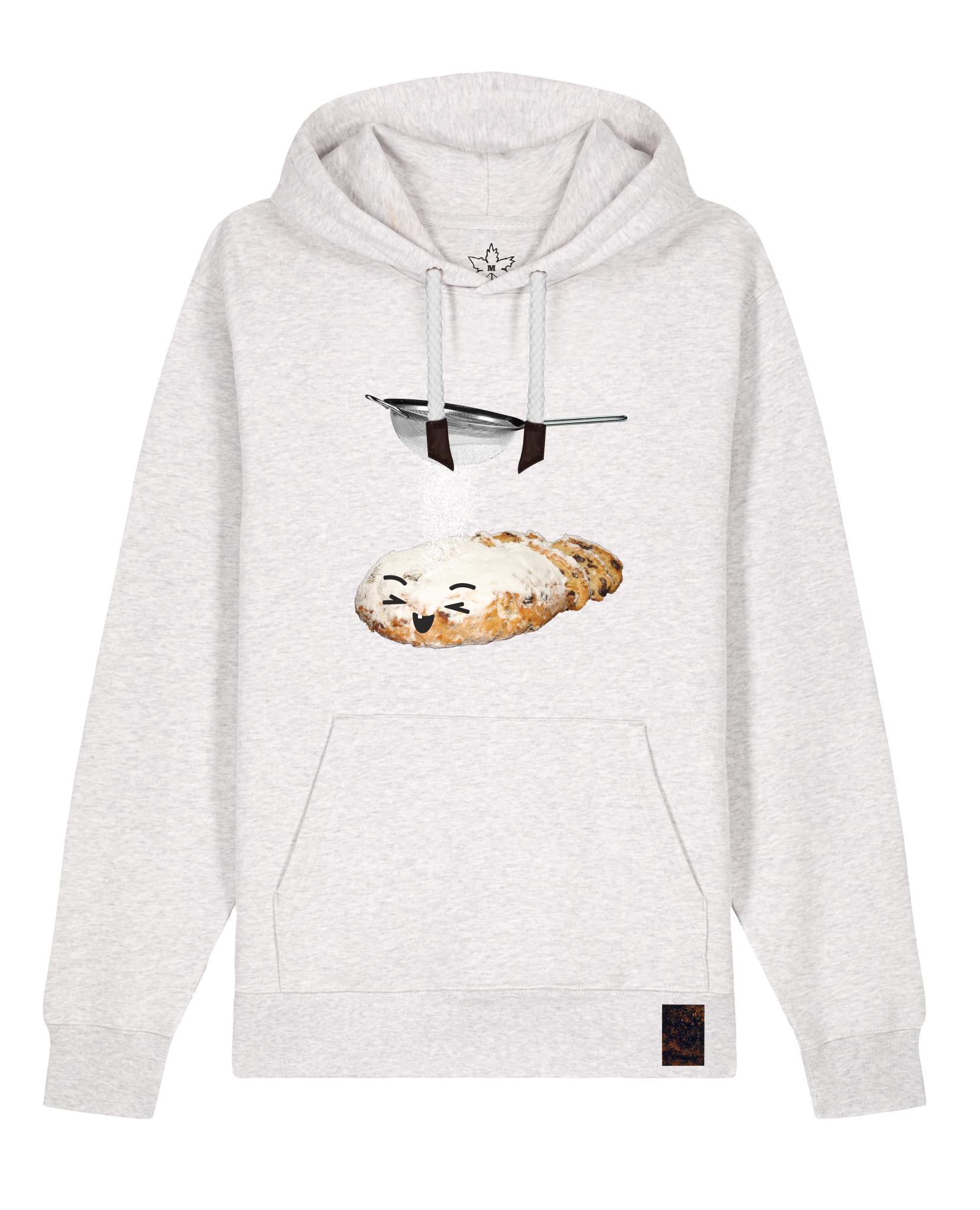 bio-unisex-medium fit-hoodie-stollen-stsu177-rennmaus-weiße kordel-front