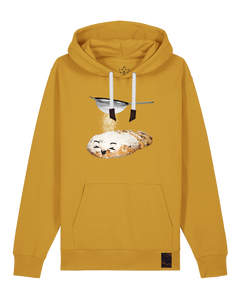 bio-unisex-medium fit-hoodie-stollen-stsu177-senf-weiße kordel-front