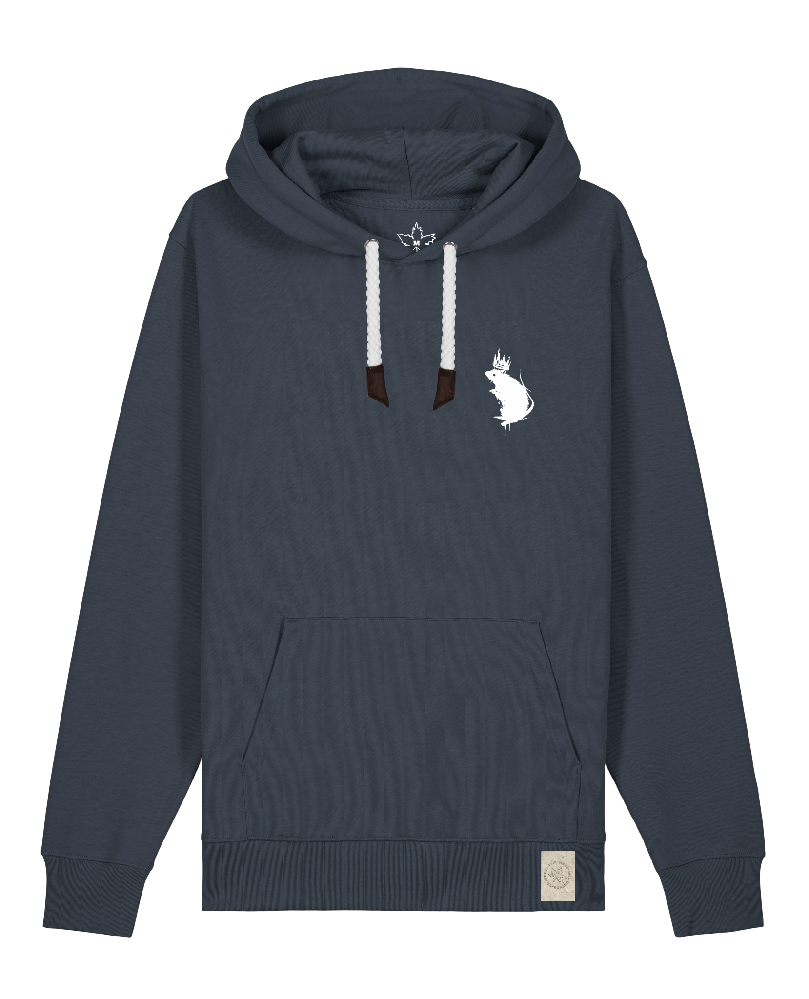 bio-unisex-medium fit-hoodie-subchannel staff (backprint)-stsu177-blaubeernacht-weiße kordel-front