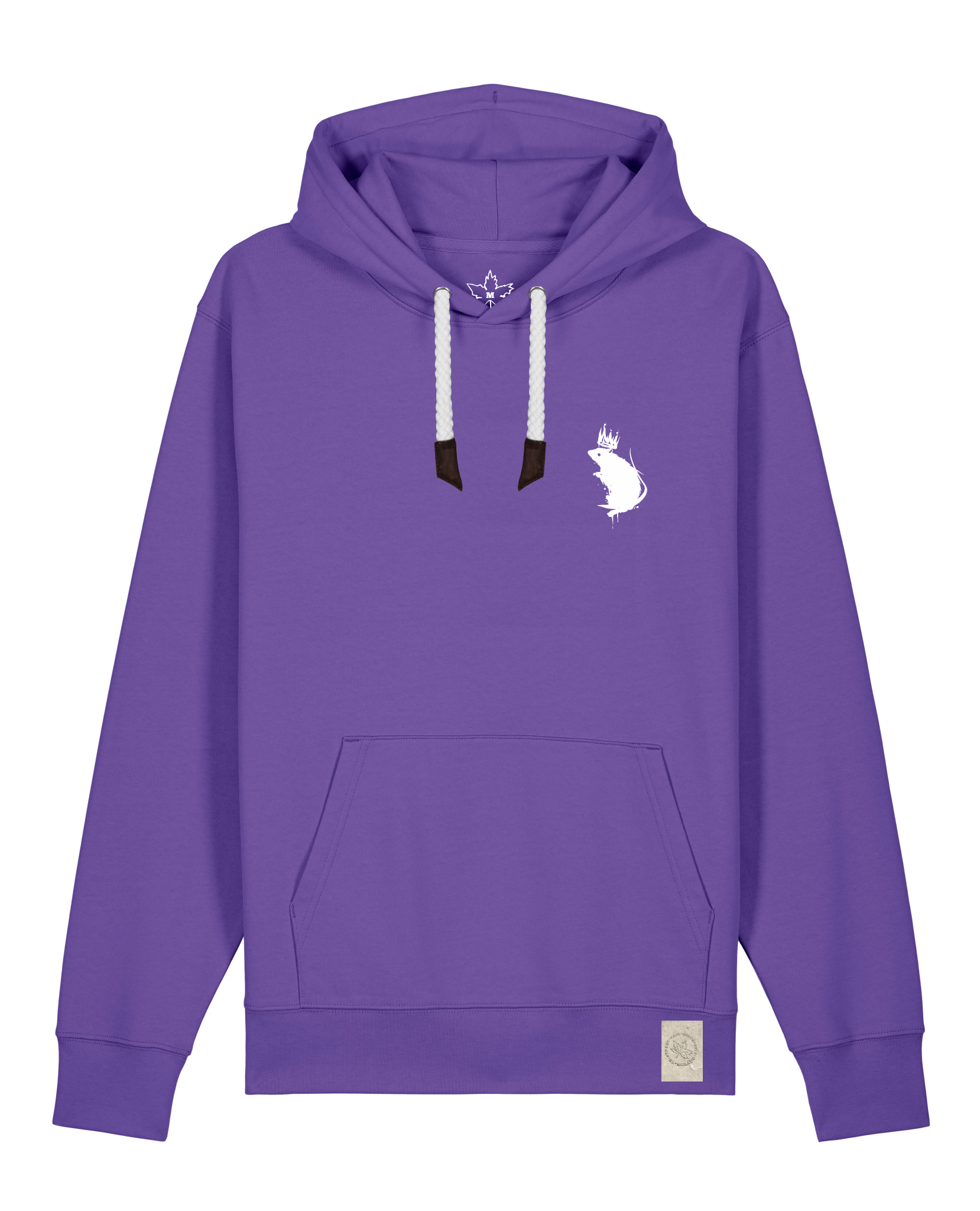 bio-unisex-medium fit-hoodie-subchannel staff (backprint)-stsu177-blaukraut-weiße kordel-front