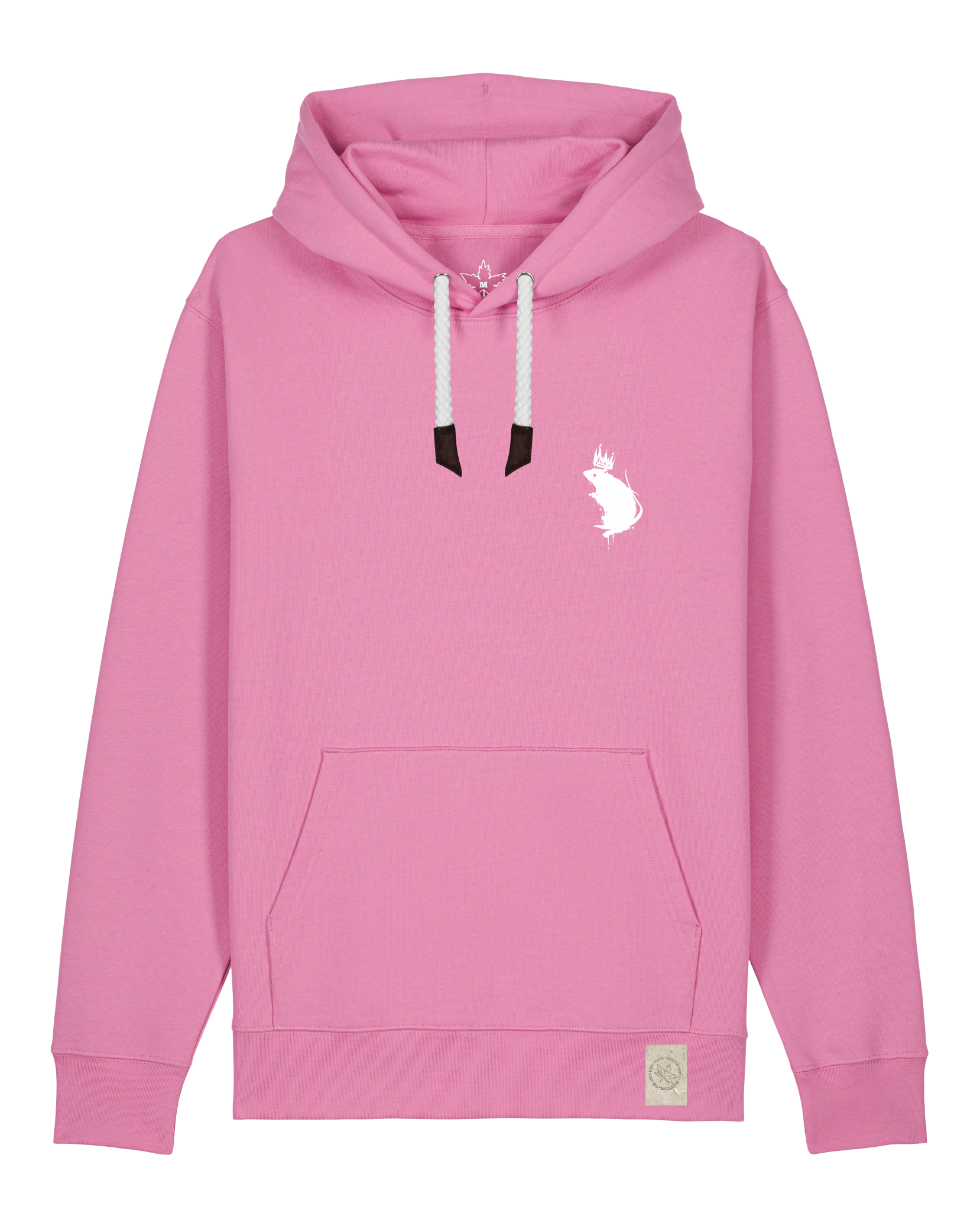 bio-unisex-medium fit-hoodie-subchannel staff (backprint)-stsu177-kaugummi-weiße kordel-front