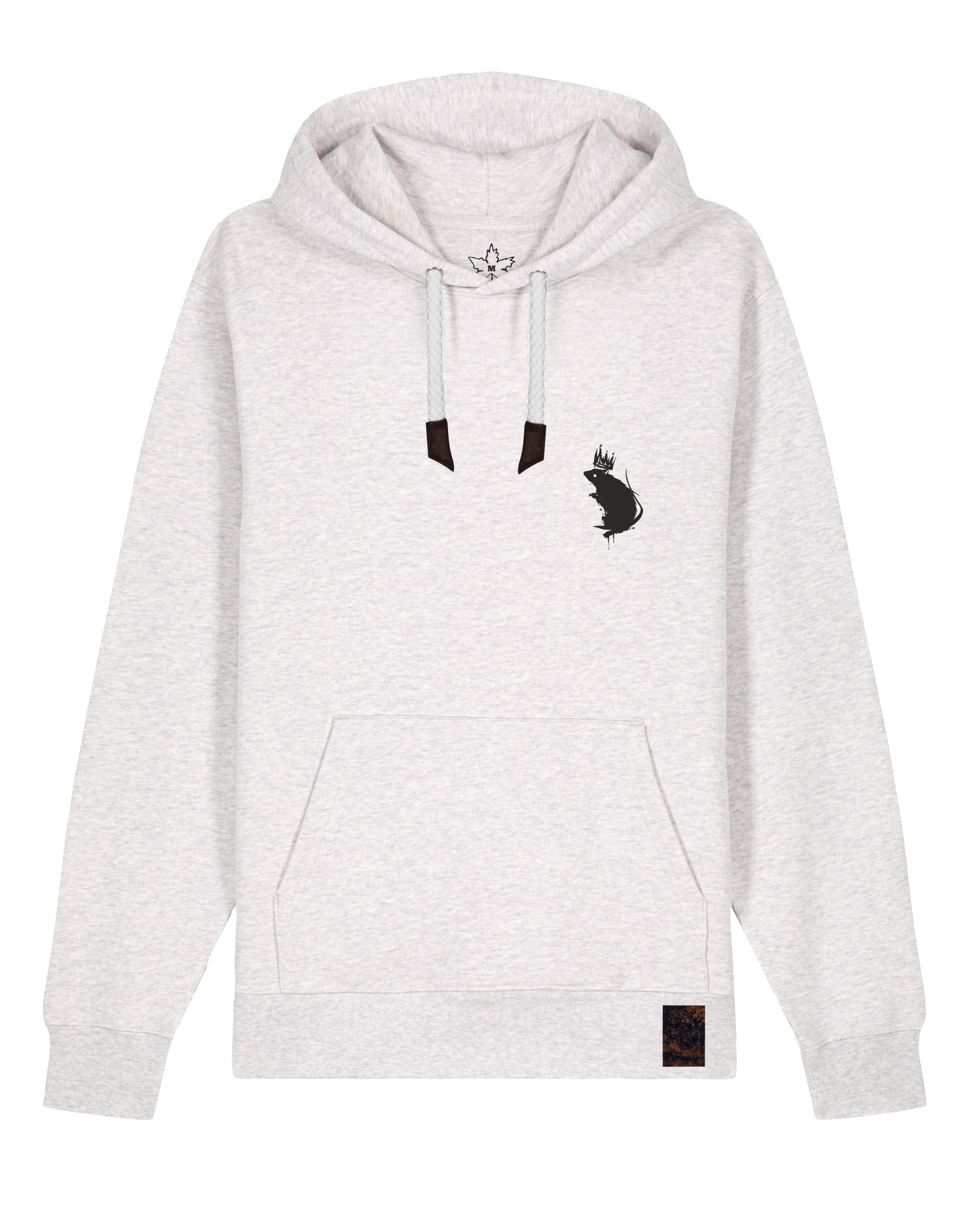 bio-unisex-medium fit-hoodie-subchannel staff (backprint)-stsu177-rennmaus-weiße kordel-front