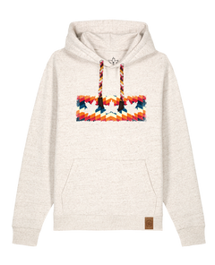 bio-unisex-medium fit-hoodie-t(h)ree leafes drift 4-stsu177-elbsandstein-rote kordel-front