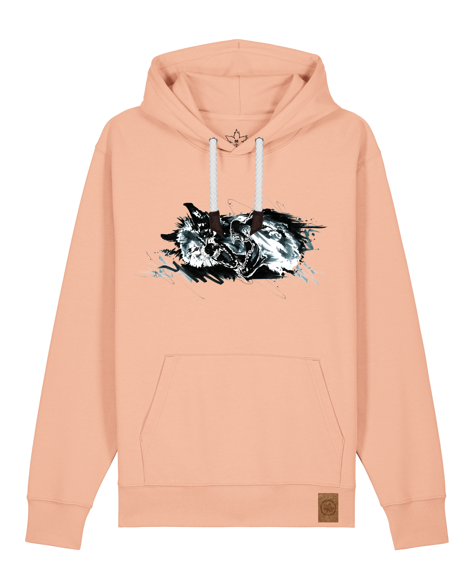 bio-unisex-medium fit-hoodie-turf master-stsu177-agyptische keramik-weiße kordel-front