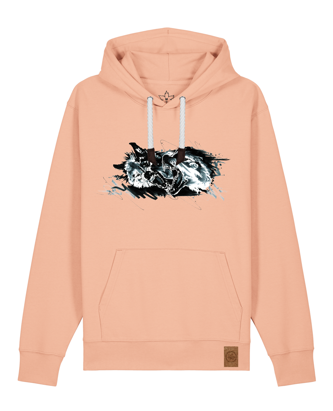 bio-unisex-medium fit-hoodie-turf master-stsu177-agyptische keramik-weiße kordel-front