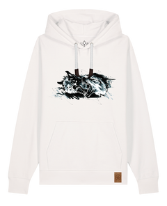 bio-unisex-medium fit-hoodie-turf master-stsu177-bio ei-weiße kordel-front