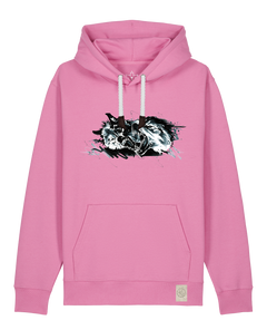 bio-unisex-medium fit-hoodie-turf master-stsu177-kaugummi-weiße kordel-front