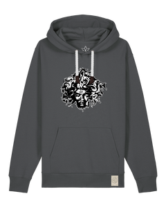 bio-unisex-medium fit-hoodie-under oracle-stsu177-eisen-weiße kordel-front