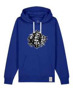 bio-unisex-medium fit-hoodie-under oracle-stsu177-kornblume-weiße kordel-front