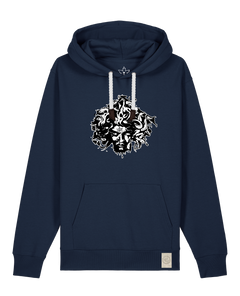 bio-unisex-medium fit-hoodie-under oracle-stsu177-marine-weiße kordel-front