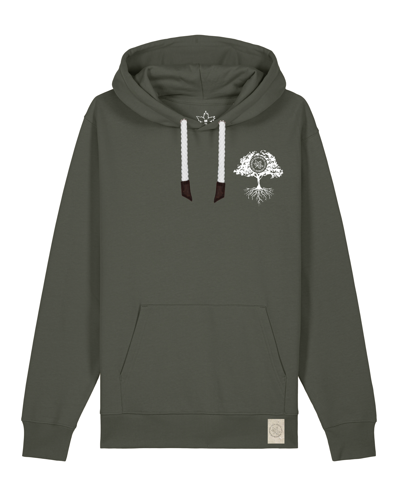 bio-unisex-medium fit-hoodie-verstecken (backprint)-stsu177-grunkohl-weiße kordel-front