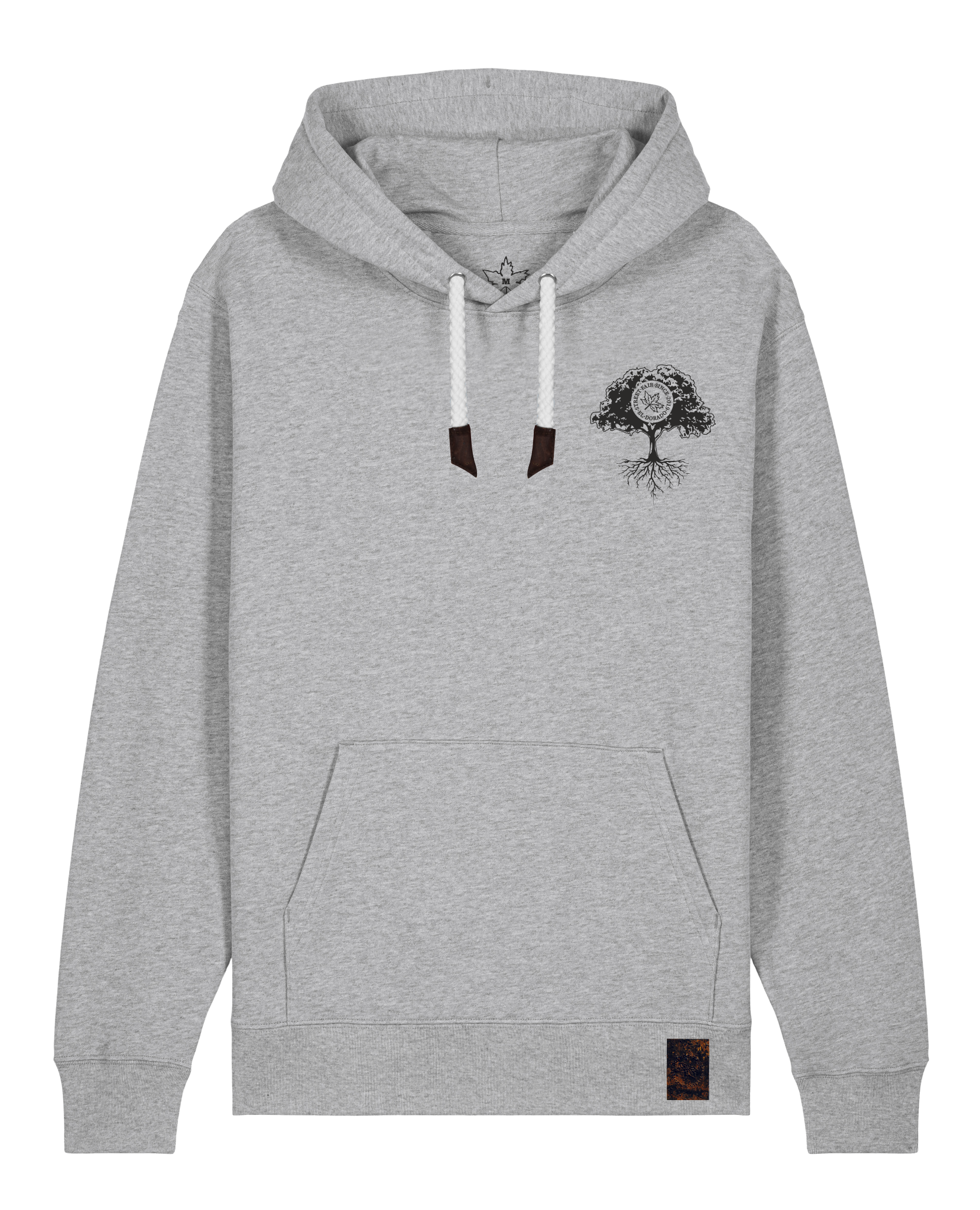 bio-unisex-medium fit-hoodie-verstecken (backprint)-stsu177-mausgrau-weiße kordel-front