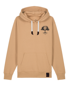 bio-unisex-medium fit-hoodie-verstecken (backprint)-stsu177-meersand-weiße kordel-front