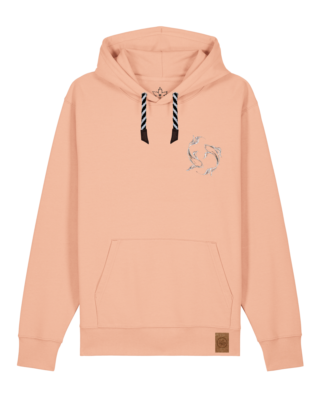 bio-unisex-medium fit-hoodie-wal (backprint)-stsu177-agyptische keramik-sw kordel-front