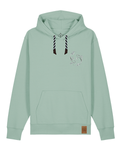 bio-unisex-medium fit-hoodie-wal (backprint)-stsu177-eukalyptus-sw kordel-front