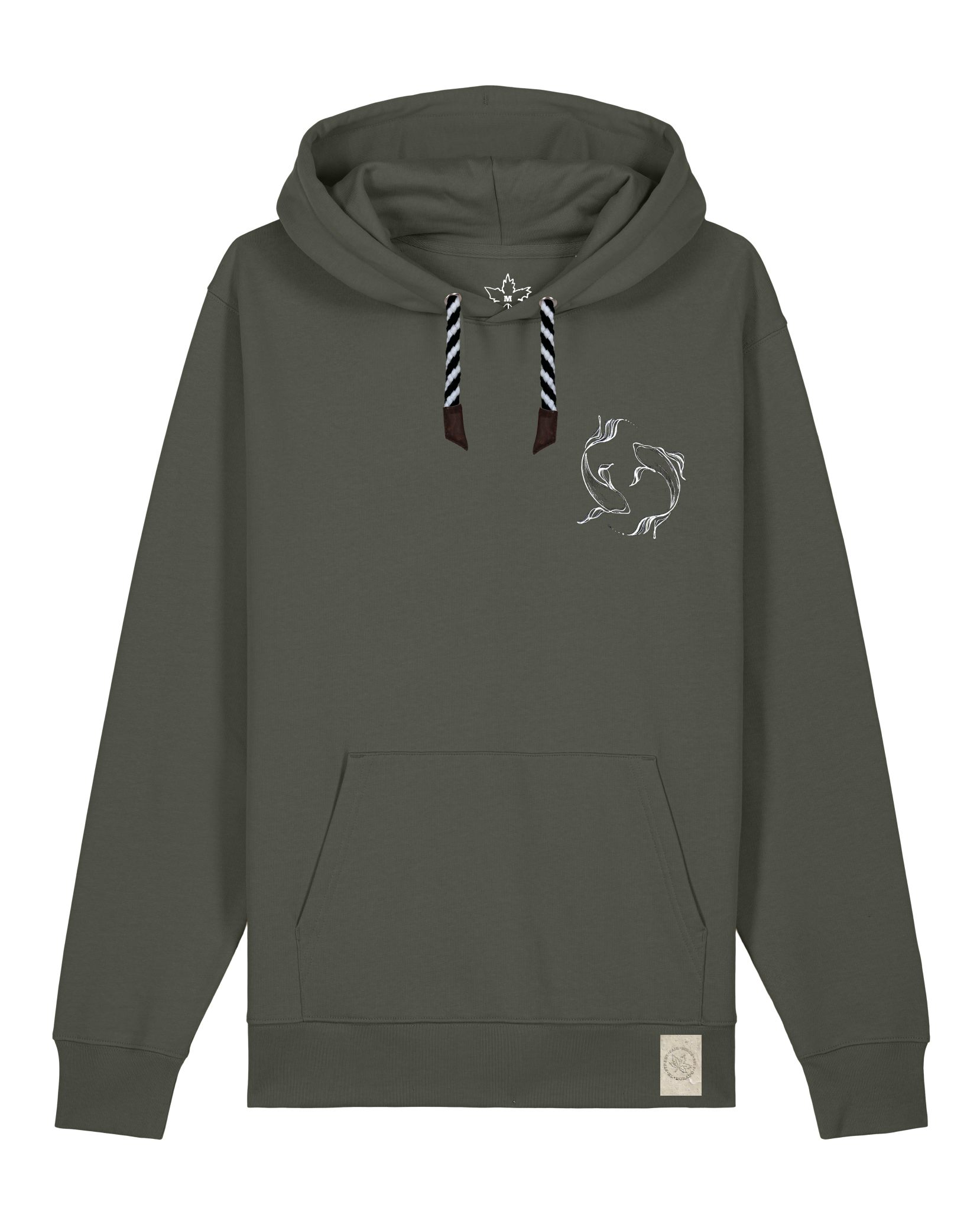 bio-unisex-medium fit-hoodie-wal (backprint)-stsu177-grunkohl-sw kordel-front