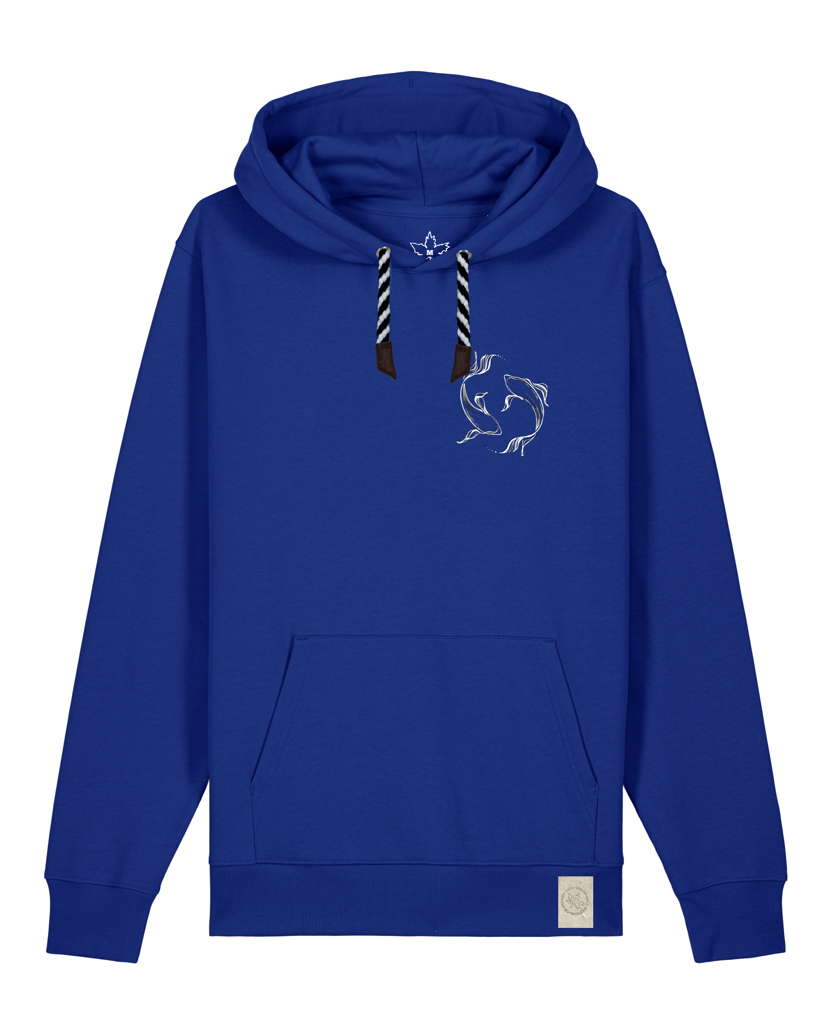 bio-unisex-medium fit-hoodie-wal (backprint)-stsu177-kornblume-sw kordel-front