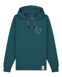 bio-unisex-medium fit-hoodie-wal (backprint)-stsu177-nordmanntanne-sw kordel-front