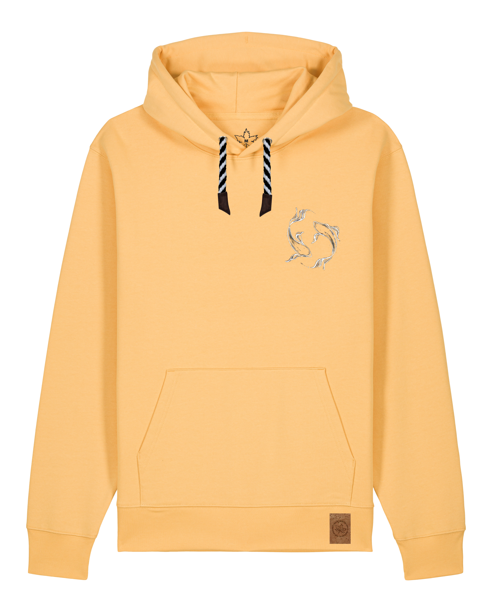 bio-unisex-medium fit-hoodie-wal (backprint)-stsu177-senfkorn-sw kordel-front