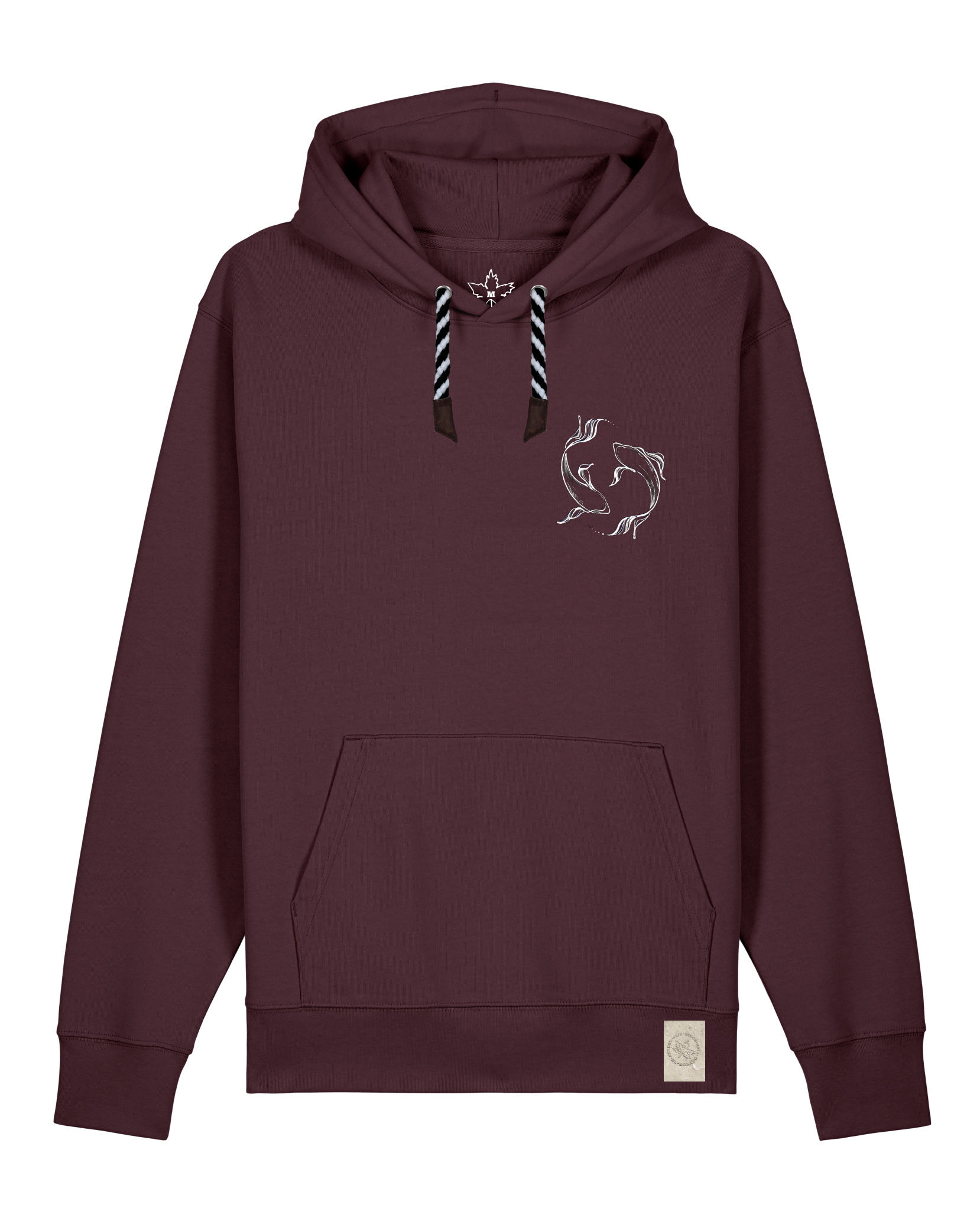 bio-unisex-medium fit-hoodie-wal (backprint)-stsu177-zartbitter-sw kordel-front