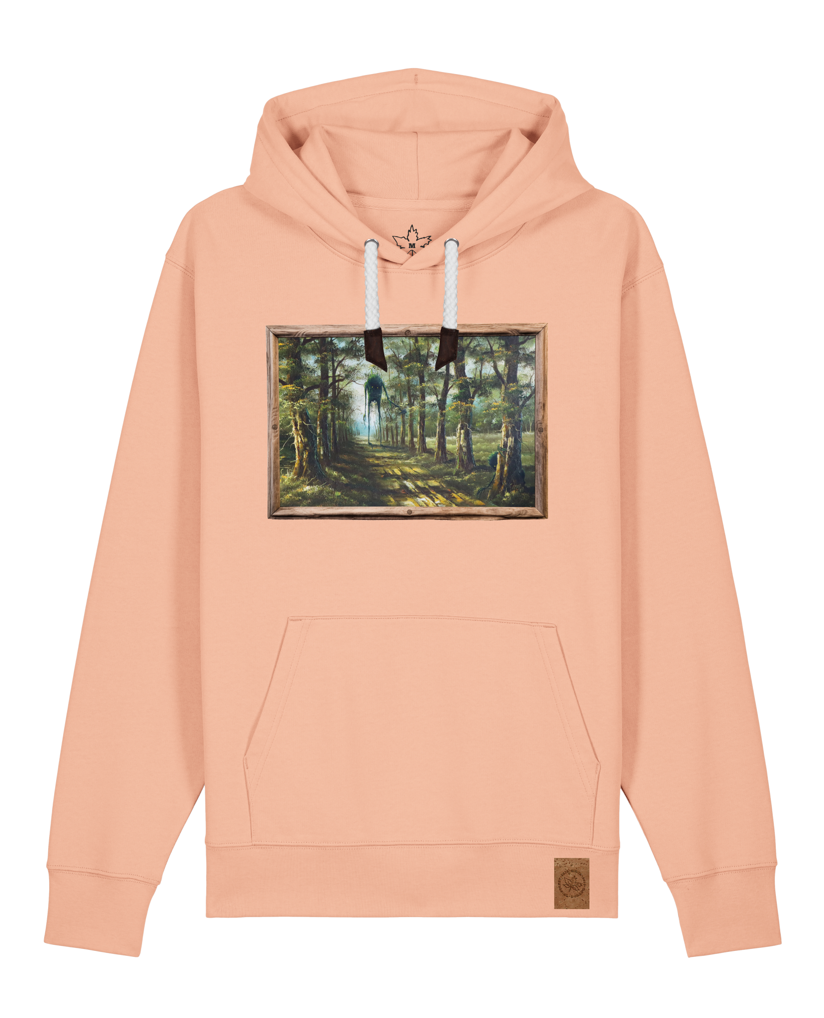 bio-unisex-medium fit-hoodie-wandertag-stsu177-agyptische keramik-weiße kordel-front