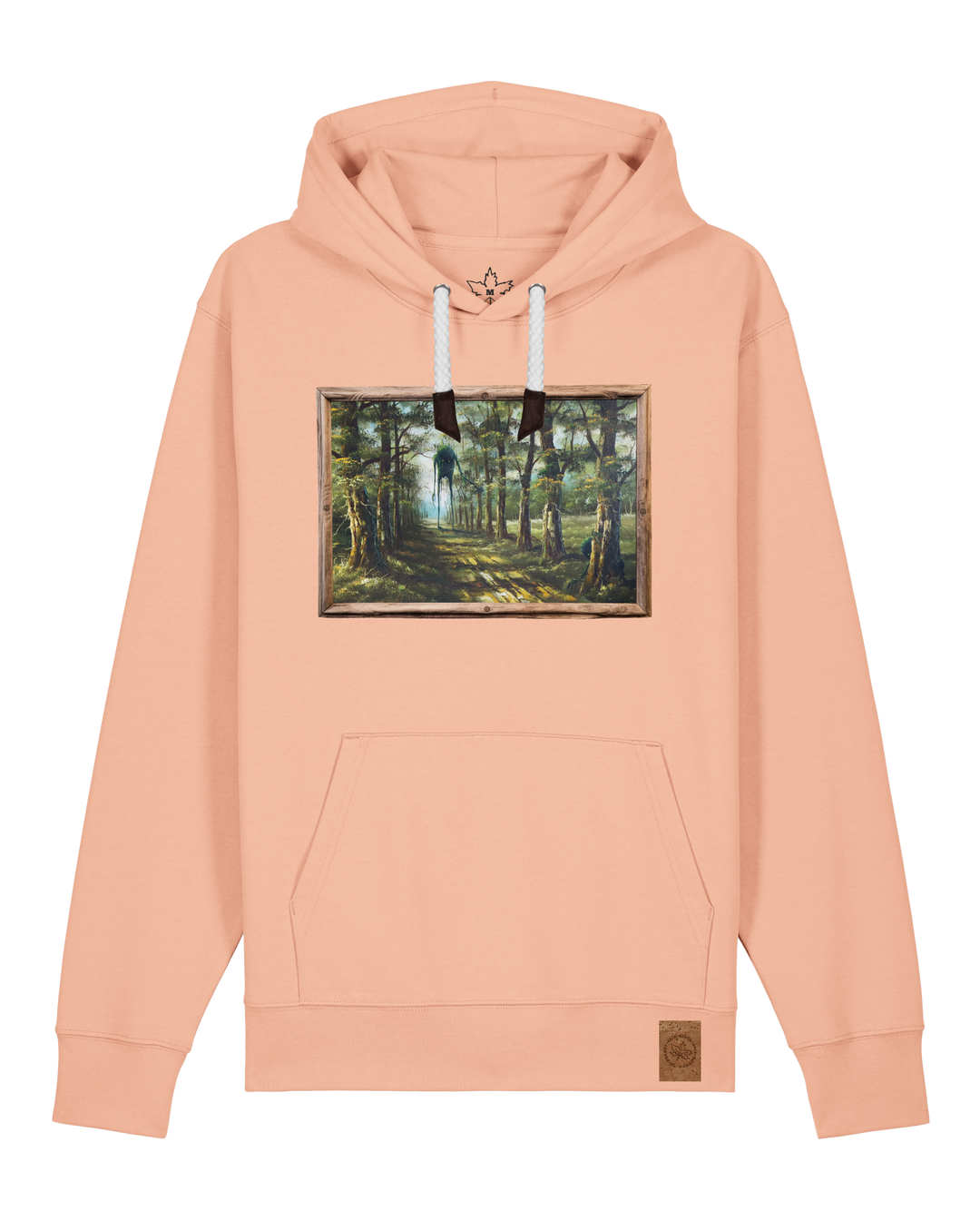 bio-unisex-medium fit-hoodie-wandertag-stsu177-agyptische keramik-weiße kordel-front