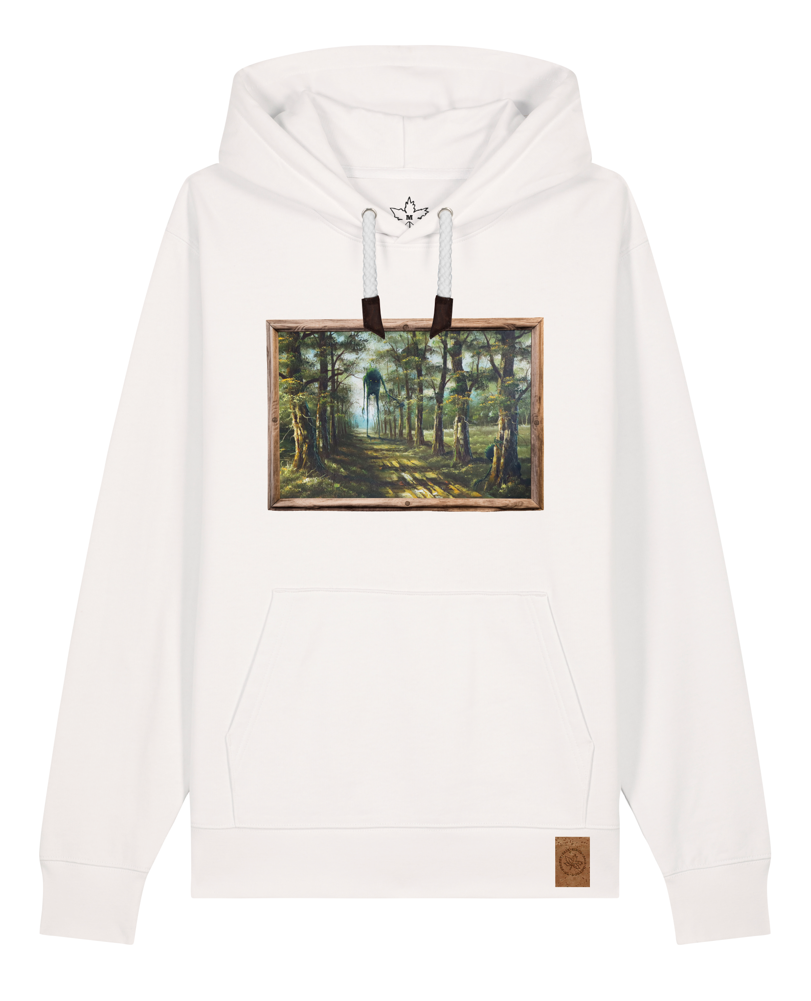 bio-unisex-medium fit-hoodie-wandertag-stsu177-bio ei-weiße kordel-front