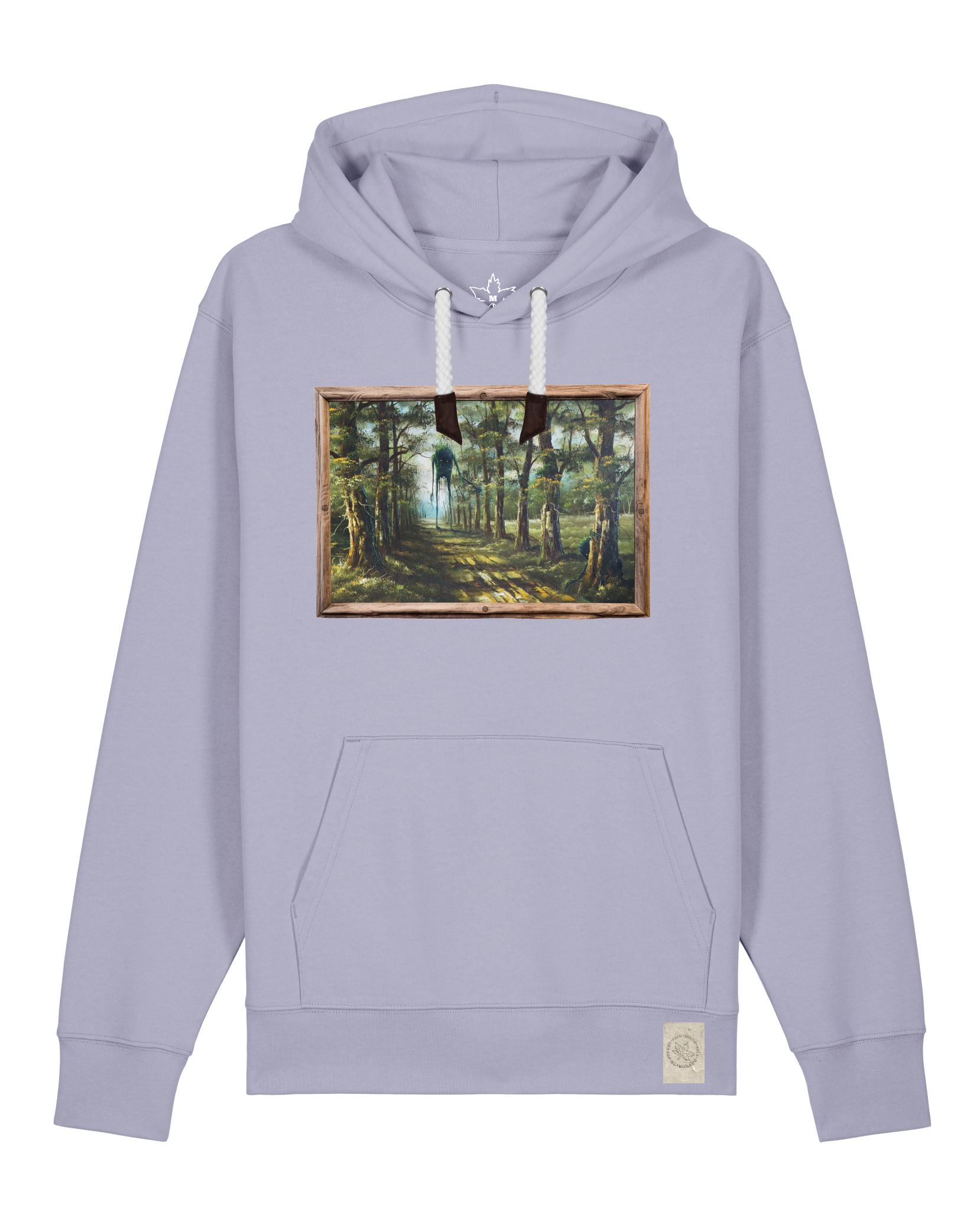 bio-unisex-medium fit-hoodie-wandertag-stsu177-lavender-weiße kordel-front