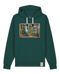 bio-unisex-medium fit-hoodie-wandertag-stsu177-spirulina-weiße kordel-front