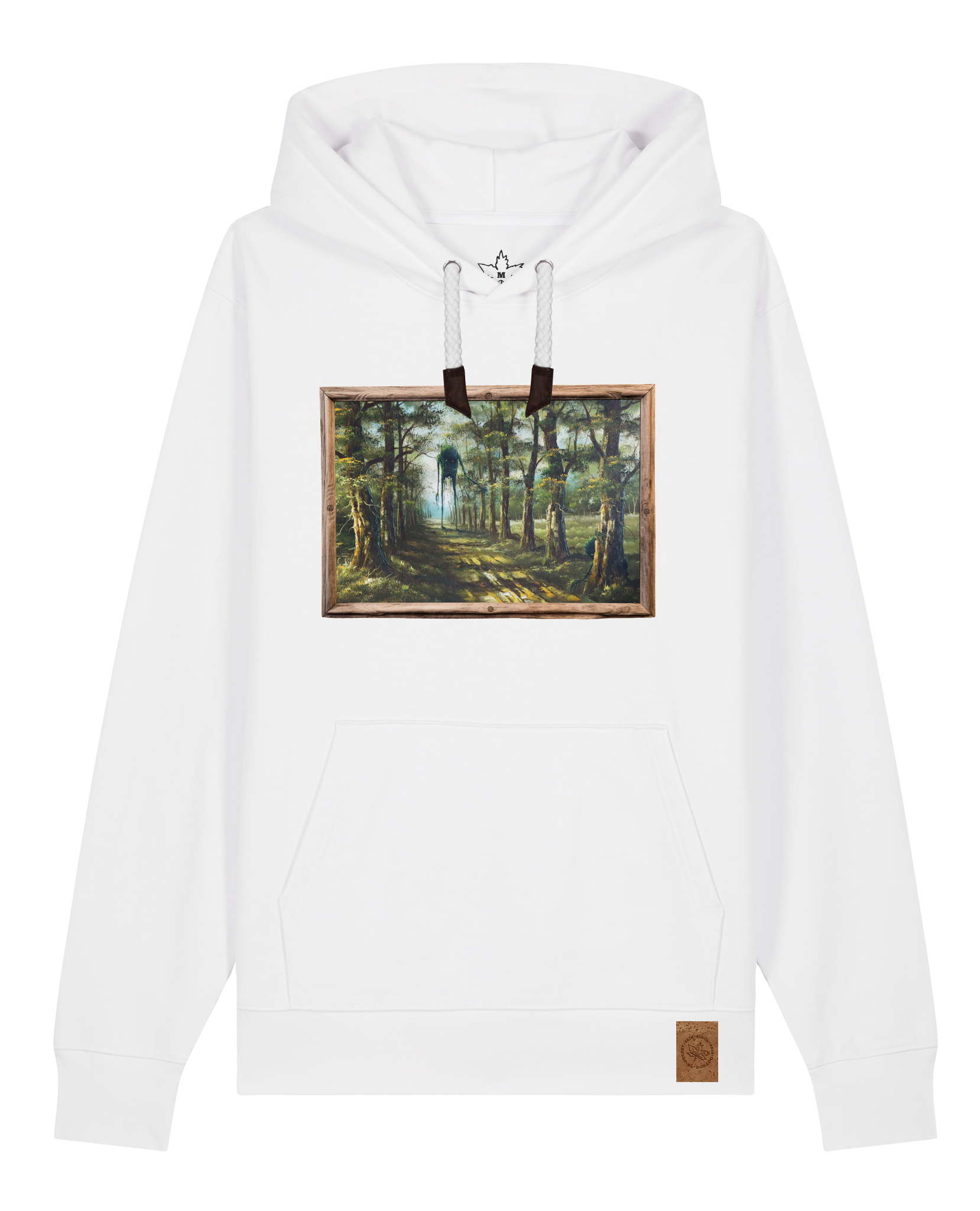 bio-unisex-medium fit-hoodie-wandertag-stsu177-weiß-weiße kordel-front