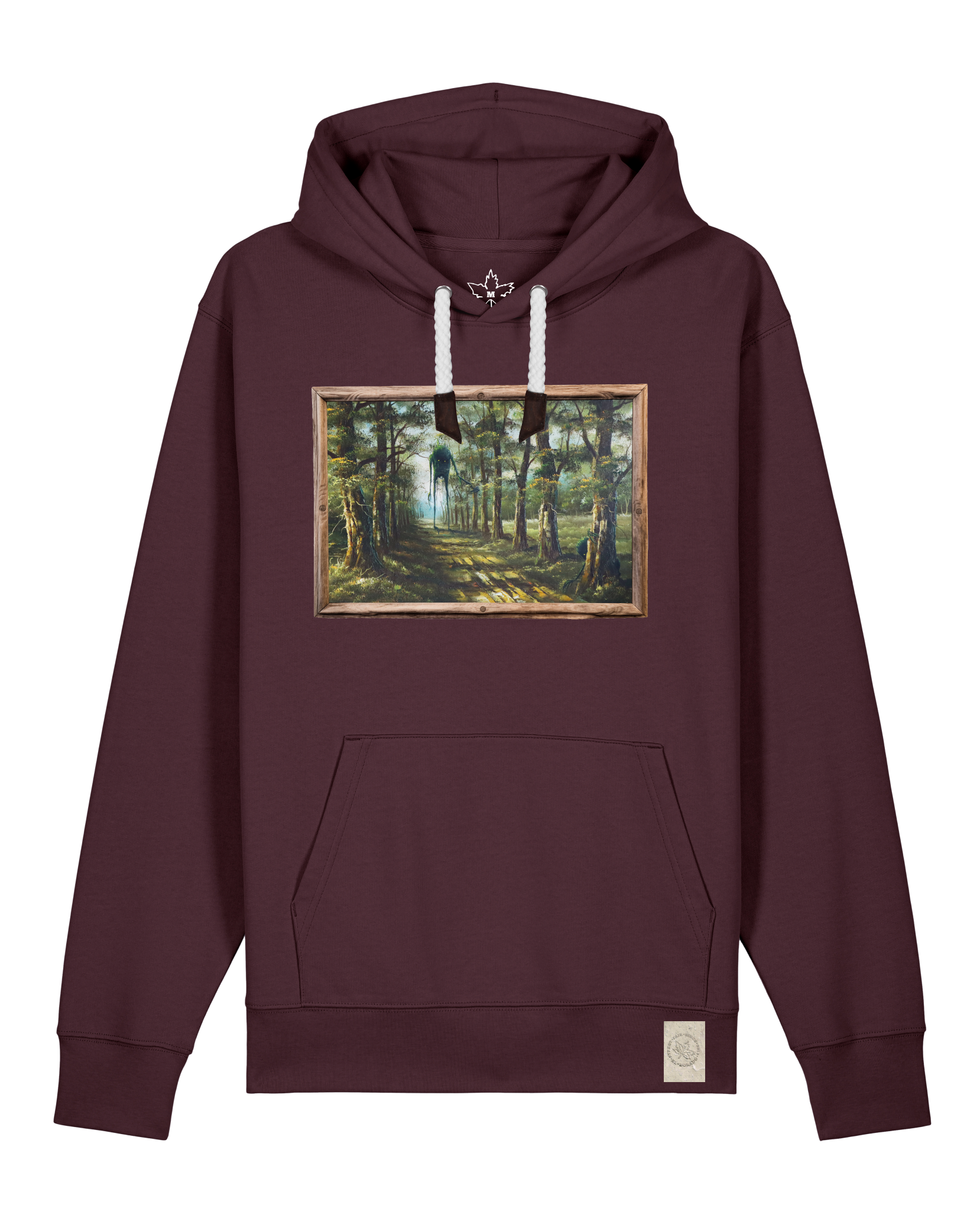 bio-unisex-medium fit-hoodie-wandertag-stsu177-zartbitter-weiße kordel-front