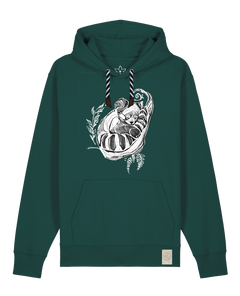 bio-unisex-medium fit-hoodie-waschbärchen-stsu177-spirulina-sw kordel-front