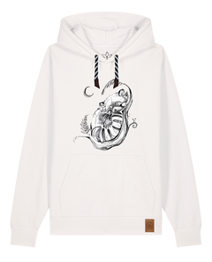 bio-unisex-medium fit-hoodie-waschbärchen 2-stsu177-bio ei-sw kordel-front