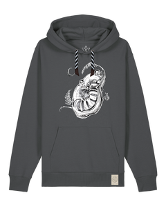 bio-unisex-medium fit-hoodie-waschbärchen 2-stsu177-eisen-sw kordel-front