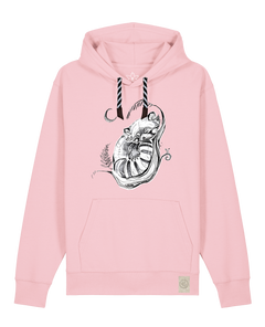 bio-unisex-medium fit-hoodie-waschbärchen 2-stsu177-flamingo-sw kordel-front