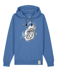 bio-unisex-medium fit-hoodie-waschbärchen 2-stsu177-hortensie-sw kordel-front