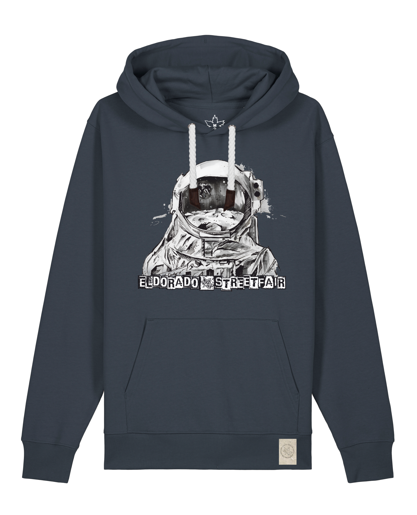 bio-unisex-medium fit-hoodie-weightless-stsu177-blaubeernacht-weiße kordel-front