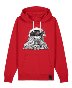 bio-unisex-medium fit-hoodie-weightless-stsu177-erdbeere-weiße kordel-front
