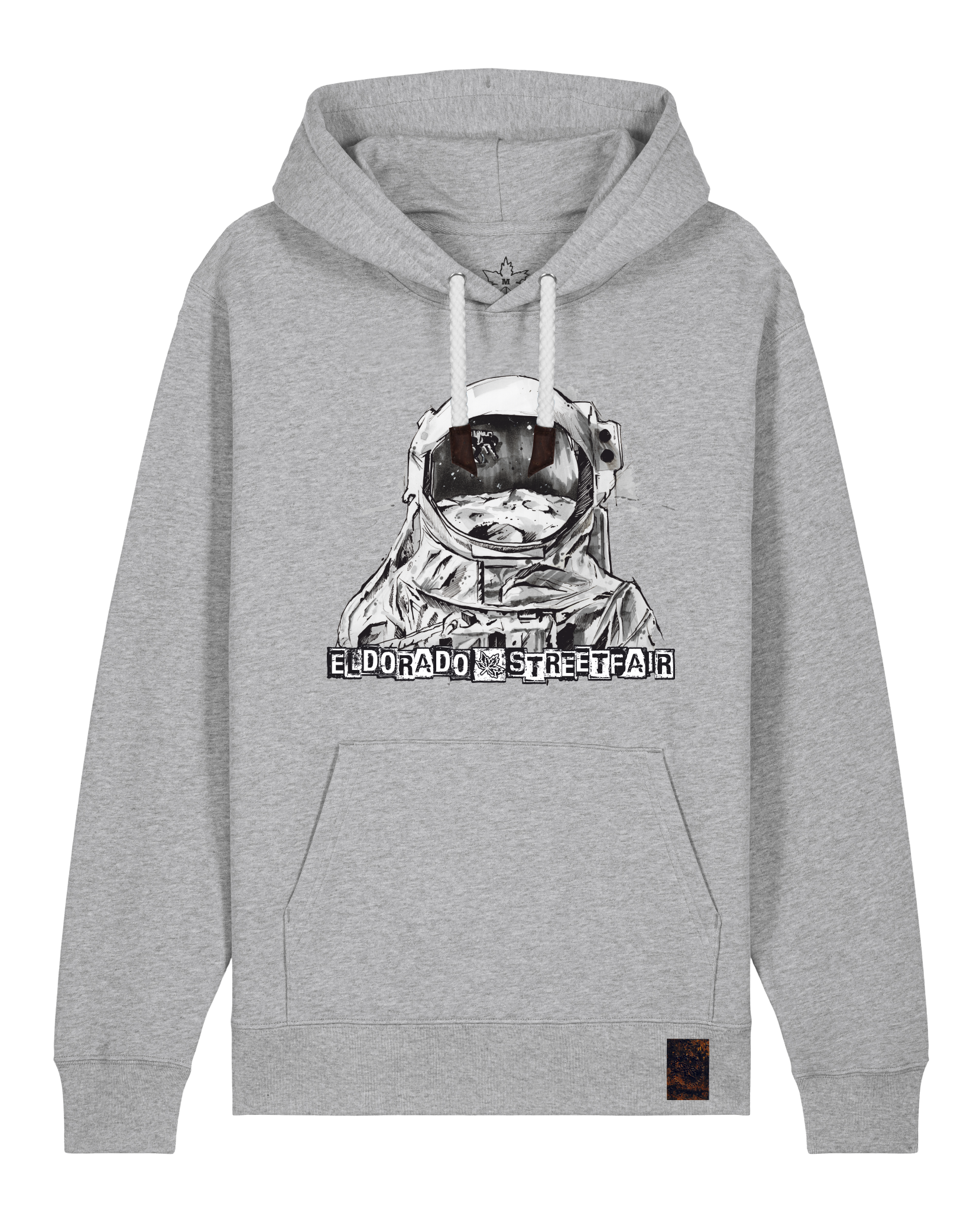 bio-unisex-medium fit-hoodie-weightless-stsu177-mausgrau-weiße kordel-front
