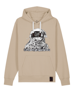 bio-unisex-medium fit-hoodie-weightless-stsu177-treibsand-weiße kordel-front