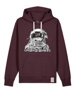 bio-unisex-medium fit-hoodie-weightless-stsu177-zartbitter-weiße kordel-front
